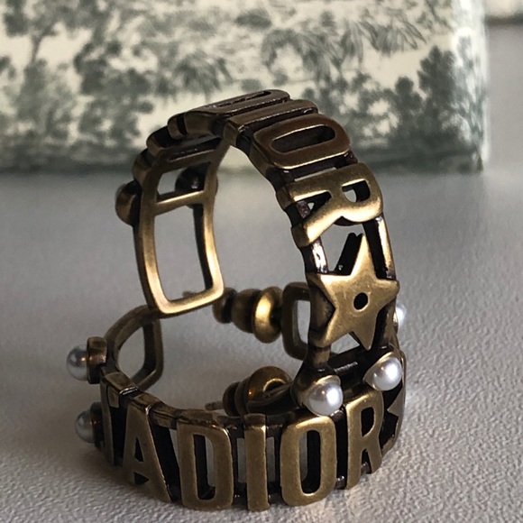 Dior Jewelry - NWOT Dior Hoop Pearl Earrings